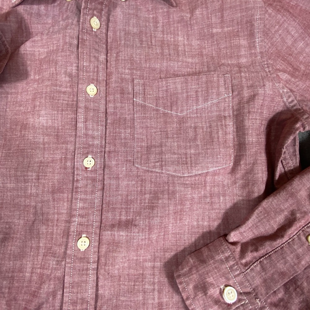 Brooks Brothers Shirt Men‎ Medium Adult Pink Button Down "Red Fleece" VTG USA - Picture 8 of 11